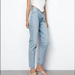 Zara mom jeans